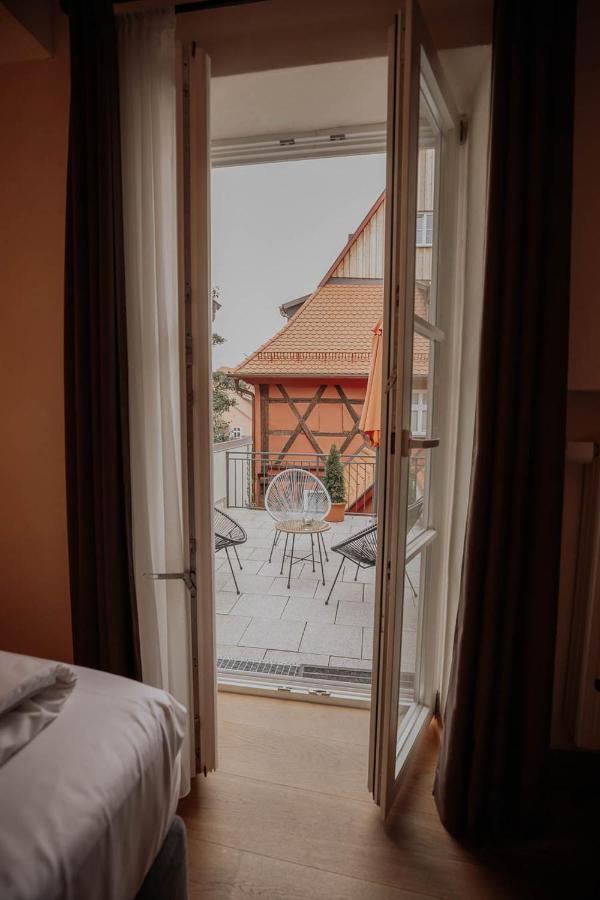 Hotel Gasthaus Zur Sonne Dinkelsbuehl Exterior photo
